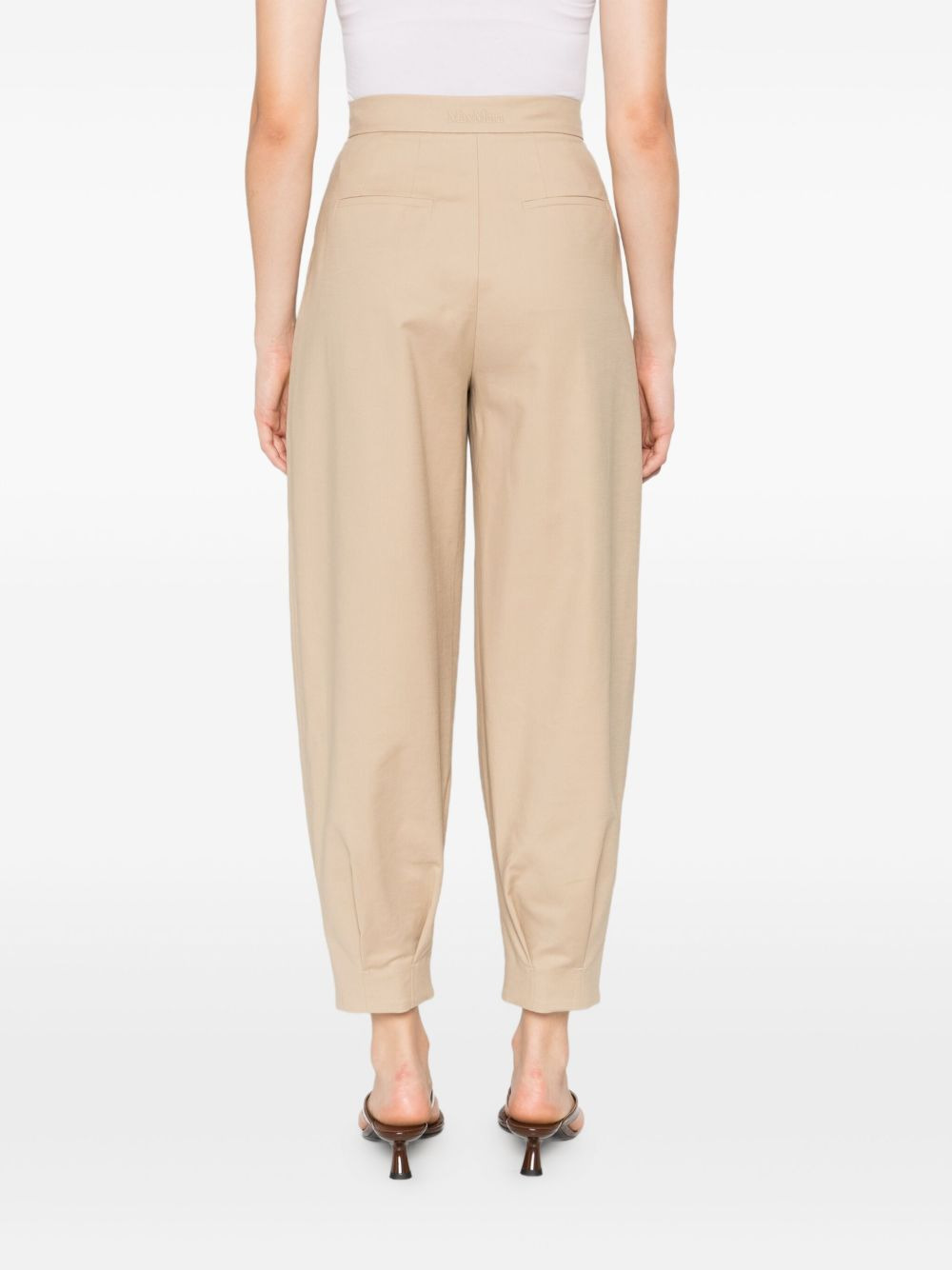 pleated balloon trousers - 4