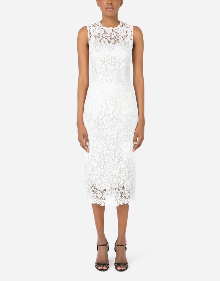 Lace midi dress - 1