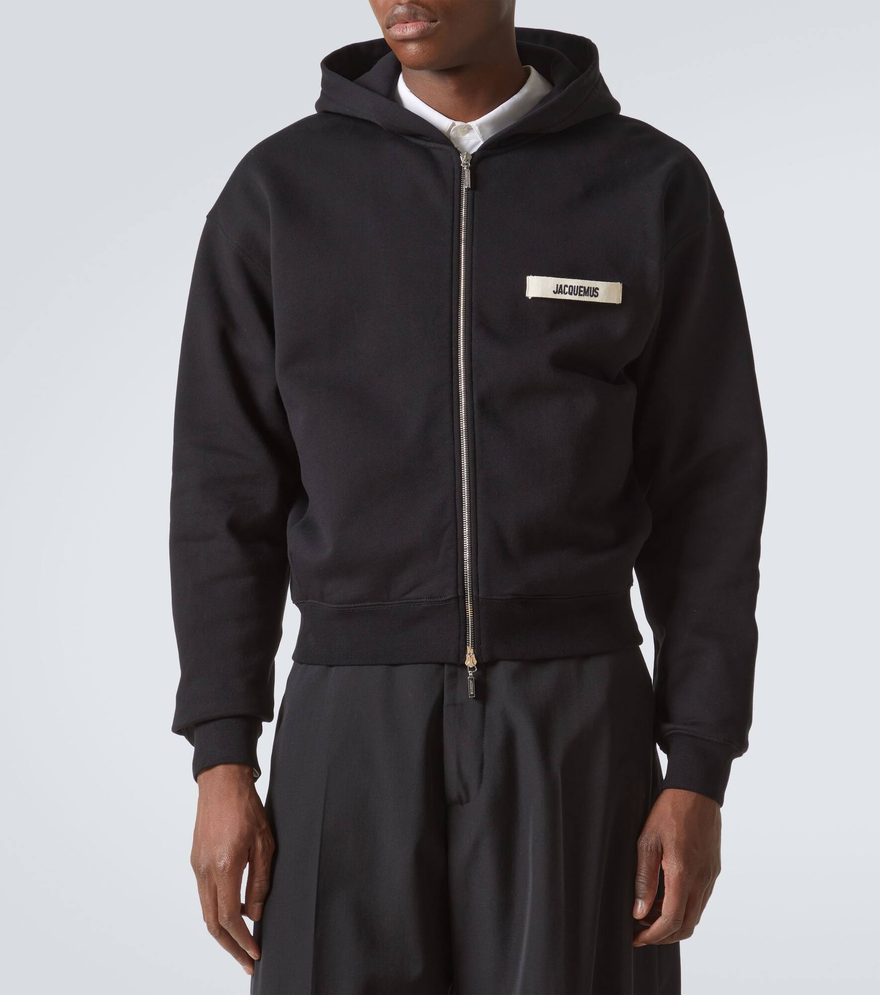 Gros Grain cotton hoodie - 3