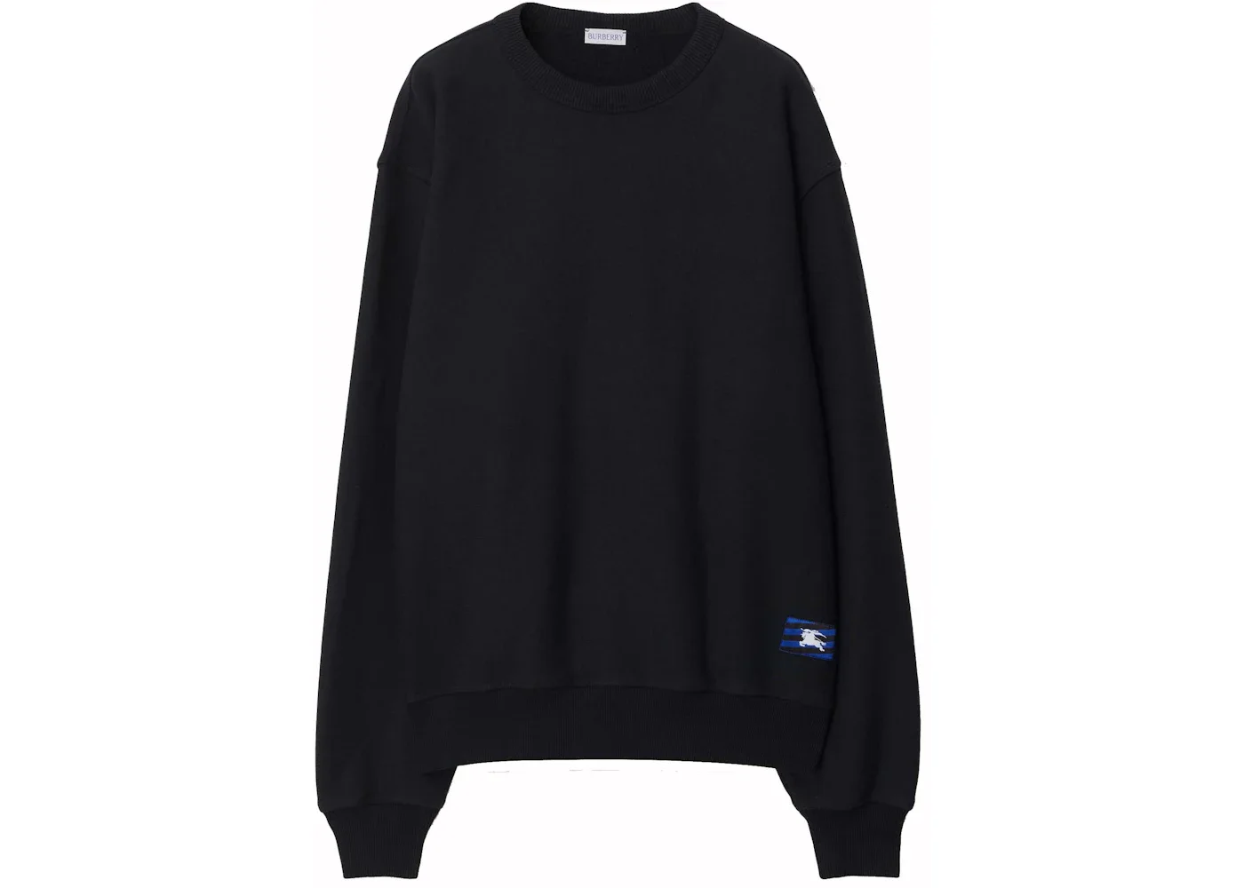 Burberry Cotton Sweatshirt Black - 1