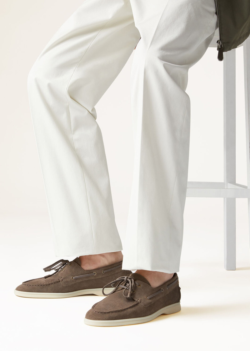 Loro Piana Sea-Sail Walk Loafers outlook
