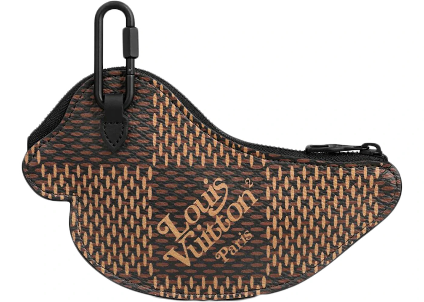 Louis Vuitton x Nigo Duck Coin Card Holder Damier Ebene Giant Brown - 3