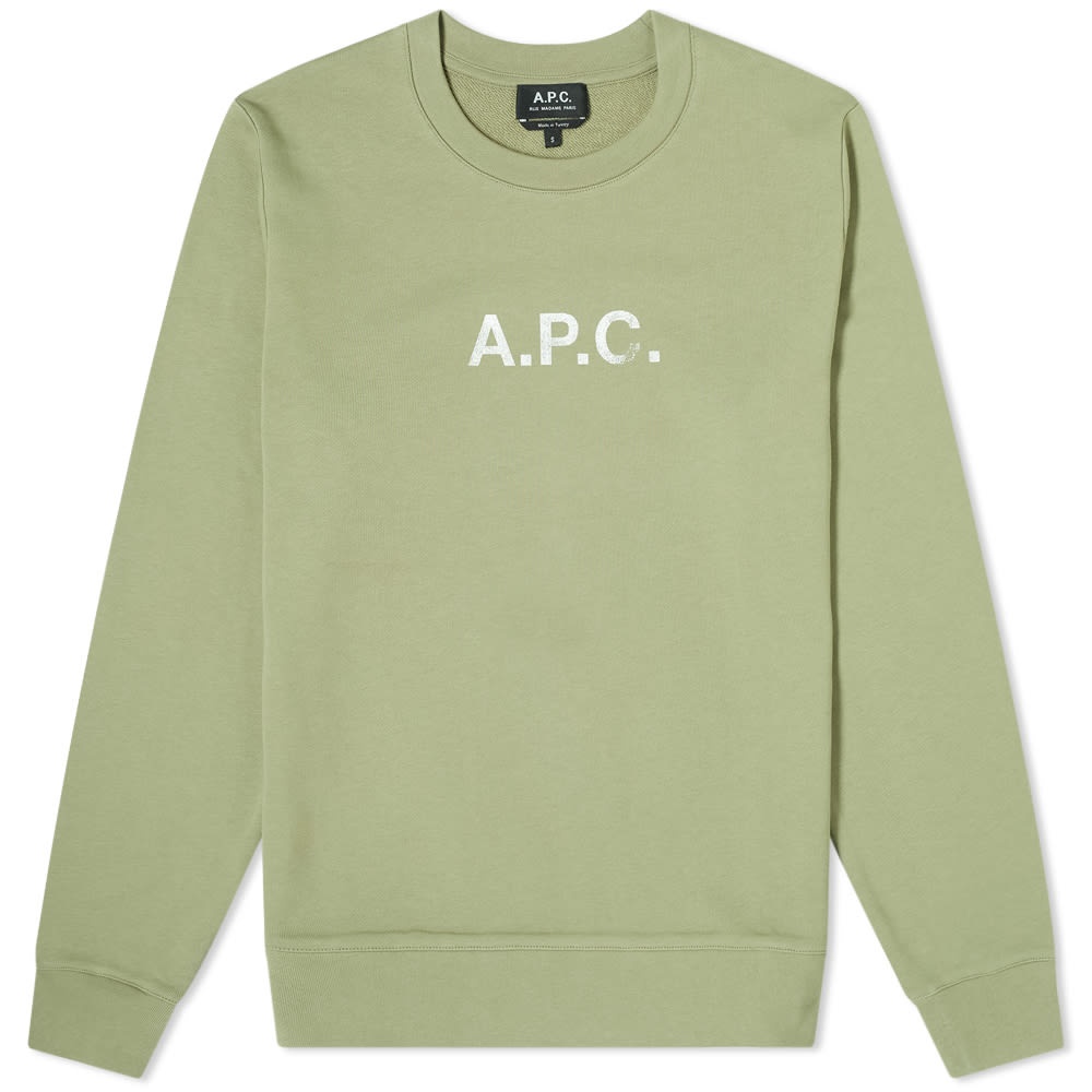 A.P.C. Stamp Logo Sweat - END. Exclusive - 1