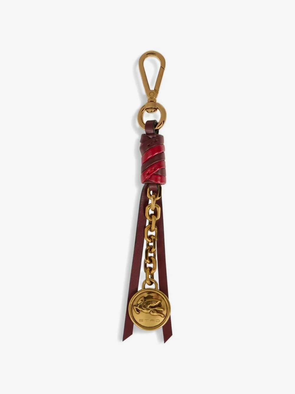 pegaso coin leather charm - 1