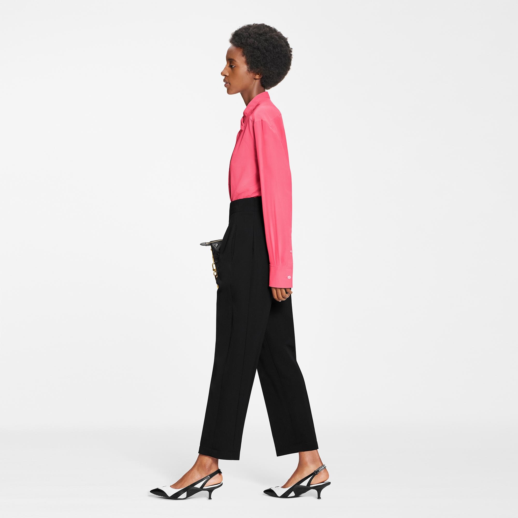Monogram Adjuster Tailored Pants - 4