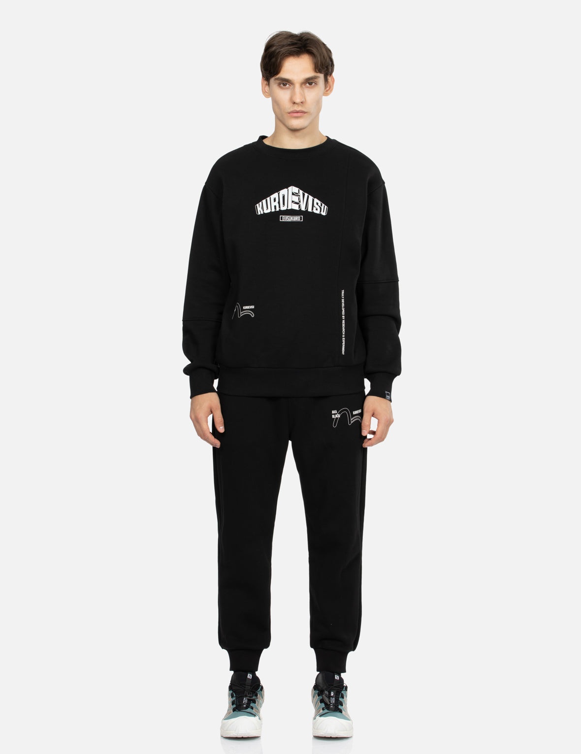 Logo Print Regular Fit Sweatpants - 6