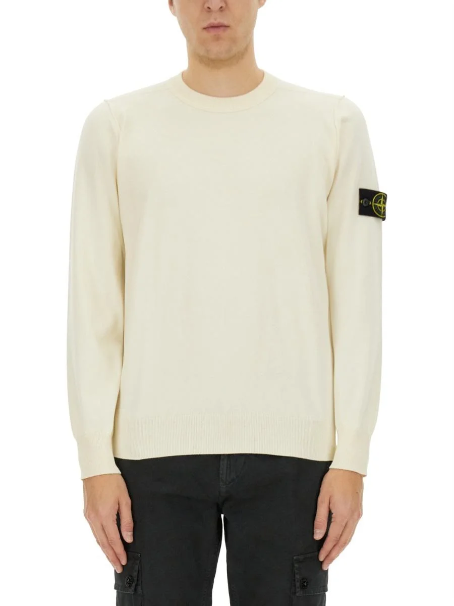 Stone Island Jersey With Logo - 1