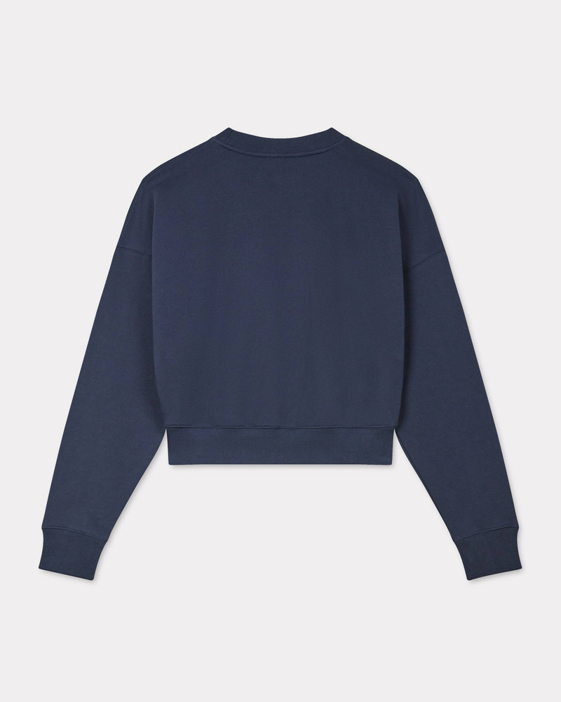 KENZO 'KENZO Marguerite' cropped embroidered sweatshirt outlook