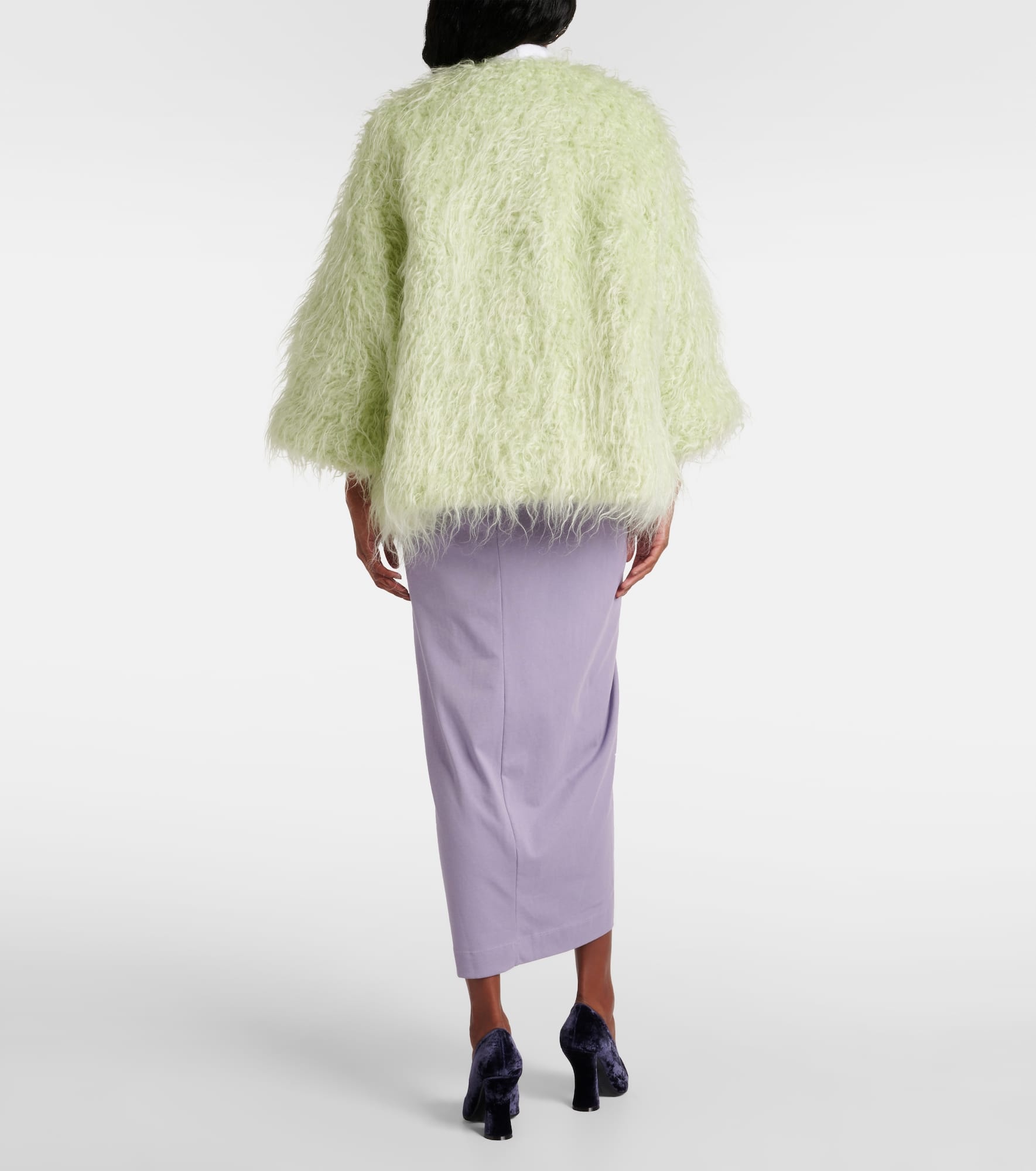 Faux shearling jacket - 3