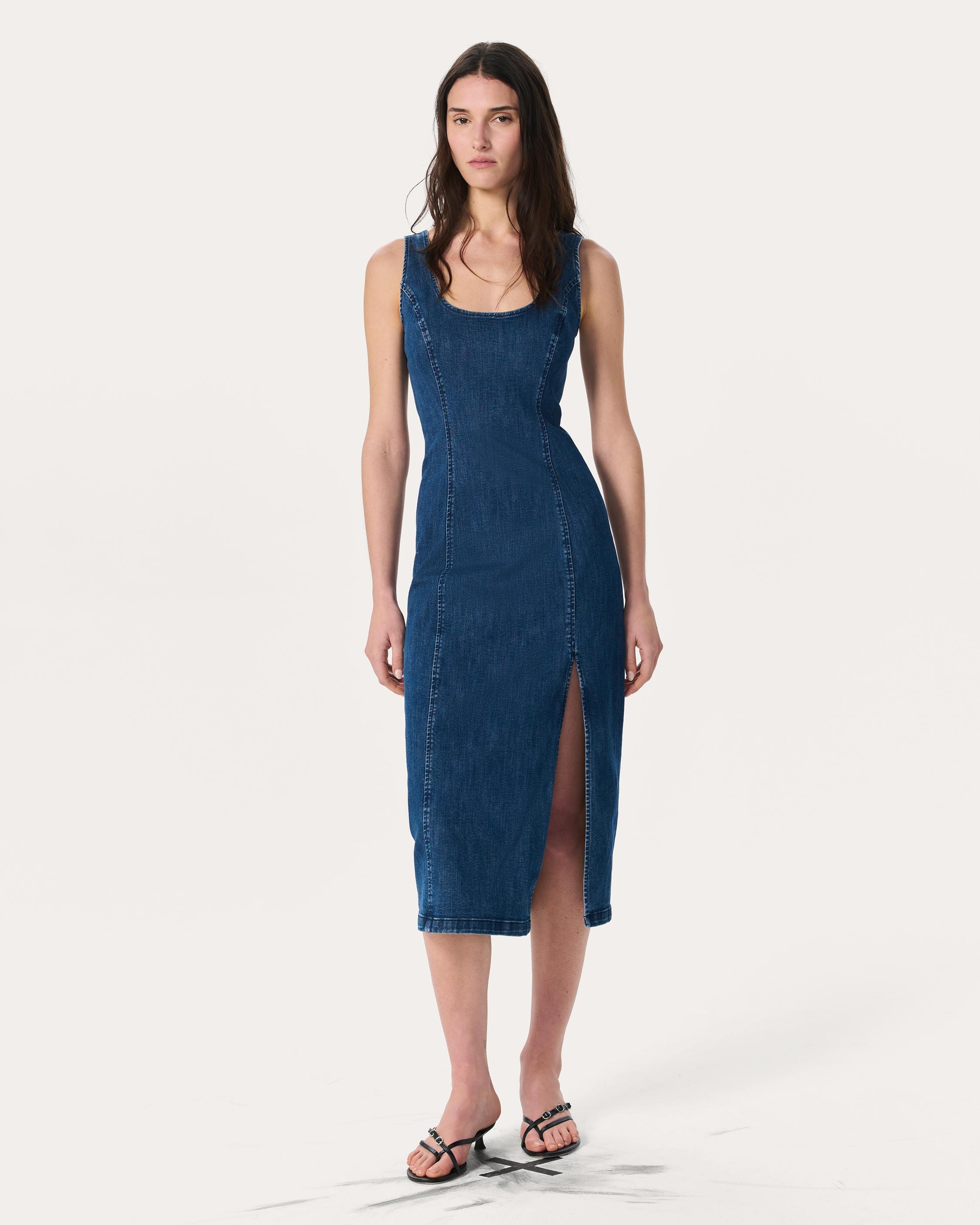 Athena Denim Dress - 2