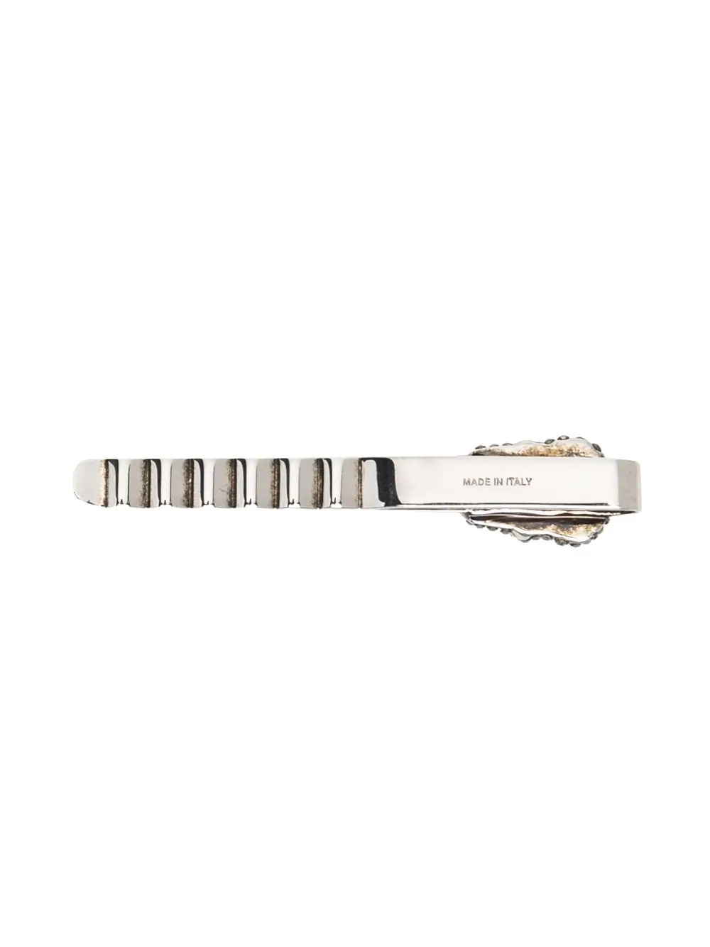 crystal-skull tie clip - 2