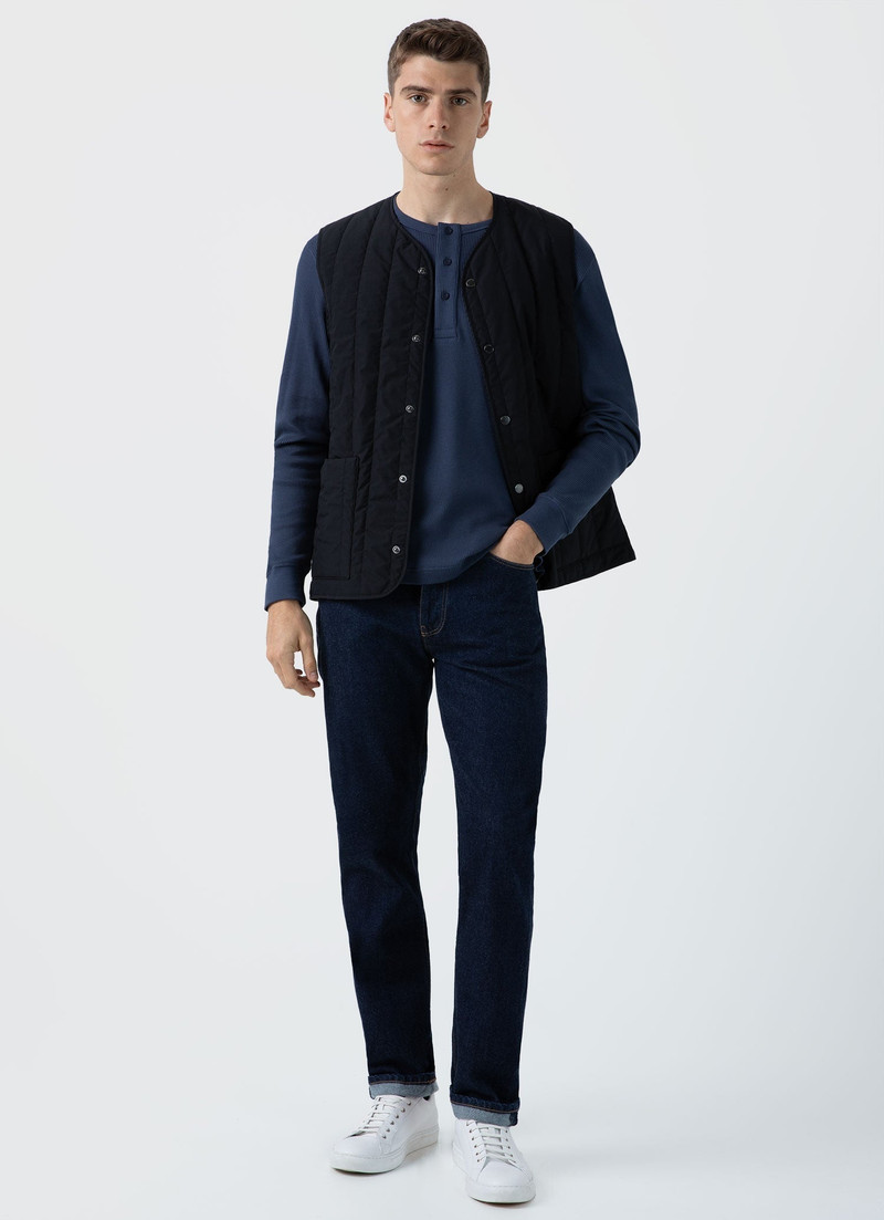 Sunspel Quilted Liner Gilet outlook