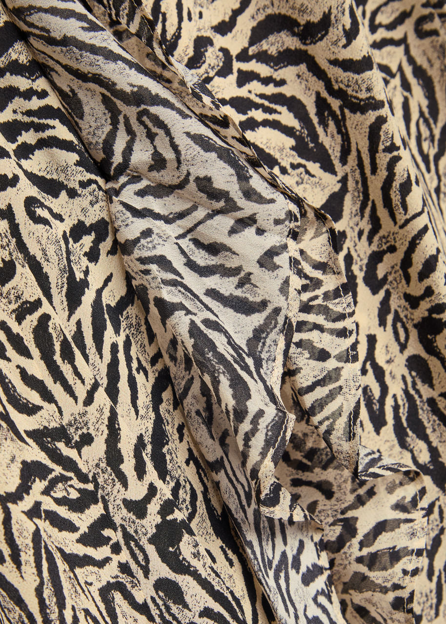 Rixo Ester Leopard-print Silk-crepe Maxi Dress - 5