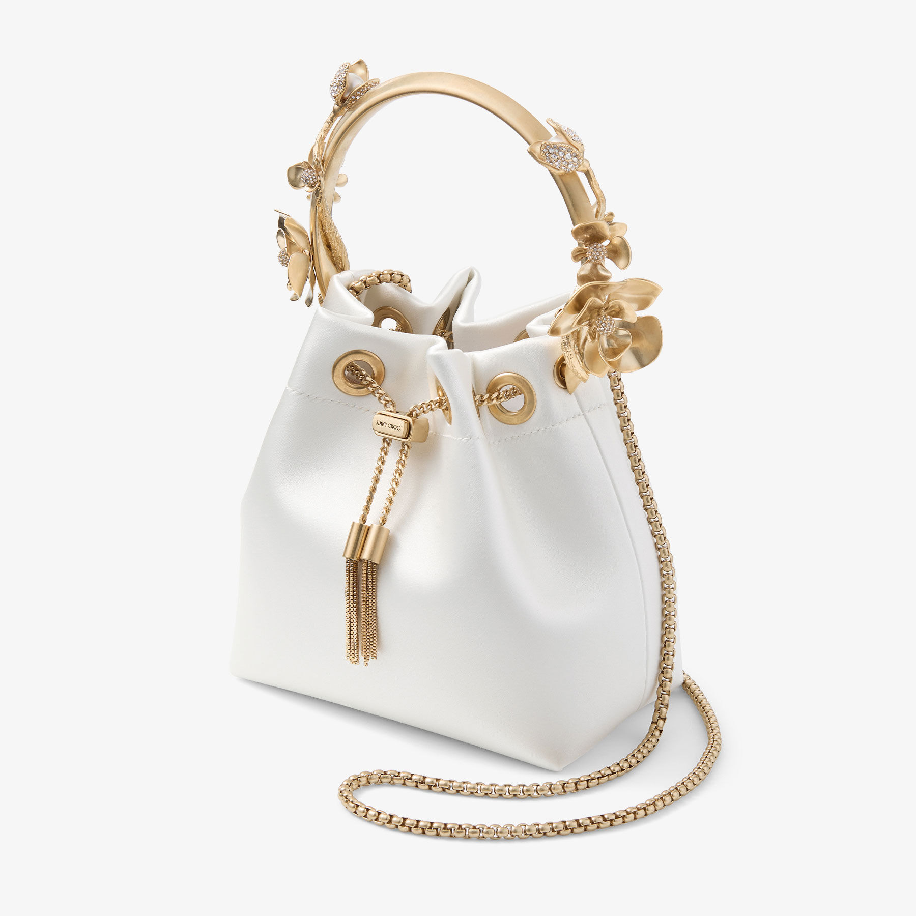 Bon Bon
Ivory Satin Flower Bag - 3