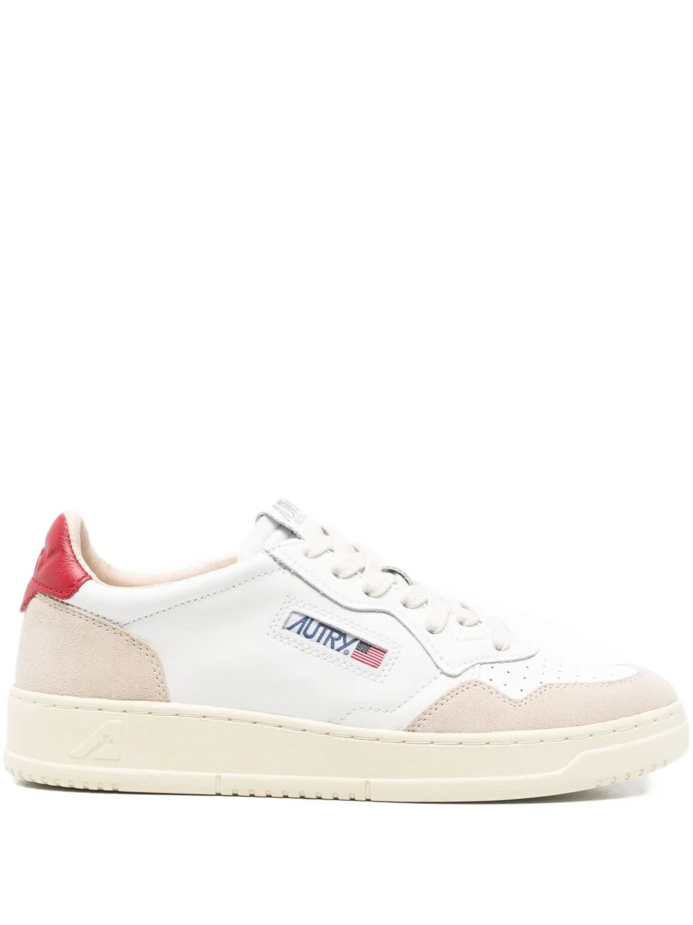 Medalist leather suede sneakers - 1