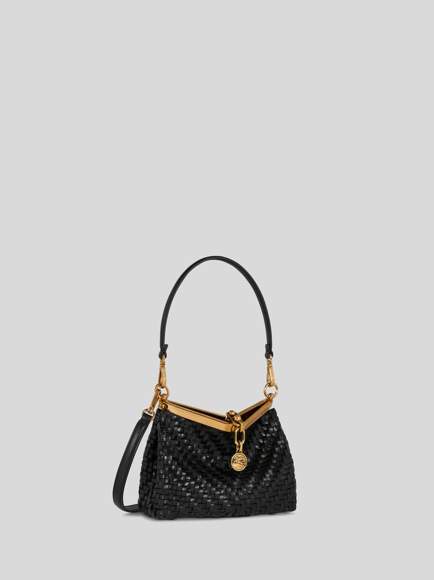 SMALL WOVEN VELA BAG - 5