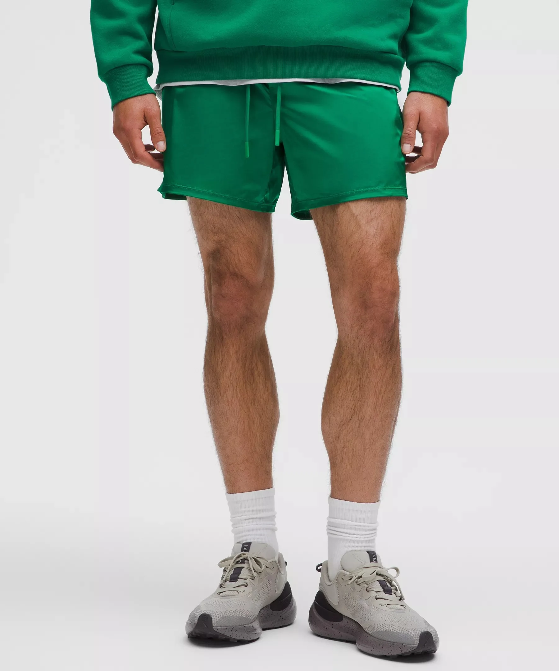 Stretch Satin Nylon Short 5" - 1