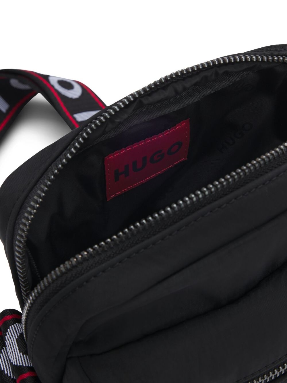 logo-print shoulder bag - 5