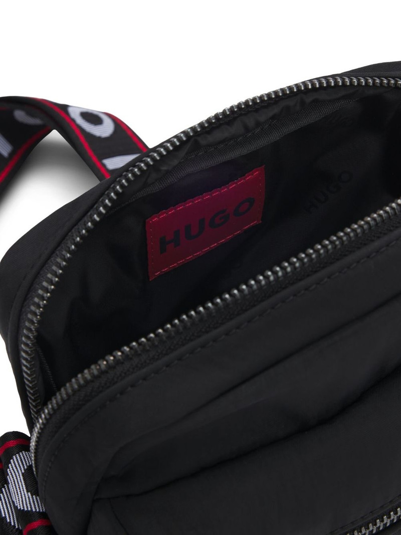 logo-print shoulder bag 5