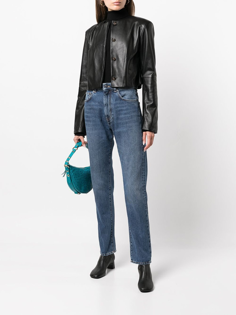 Loulou de Saison high-rise straight-leg jeans outlook