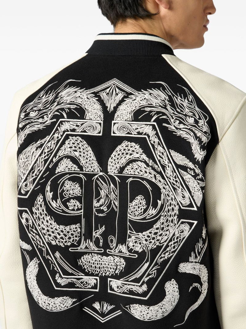 rear-dragon-detail bomber jacket 5