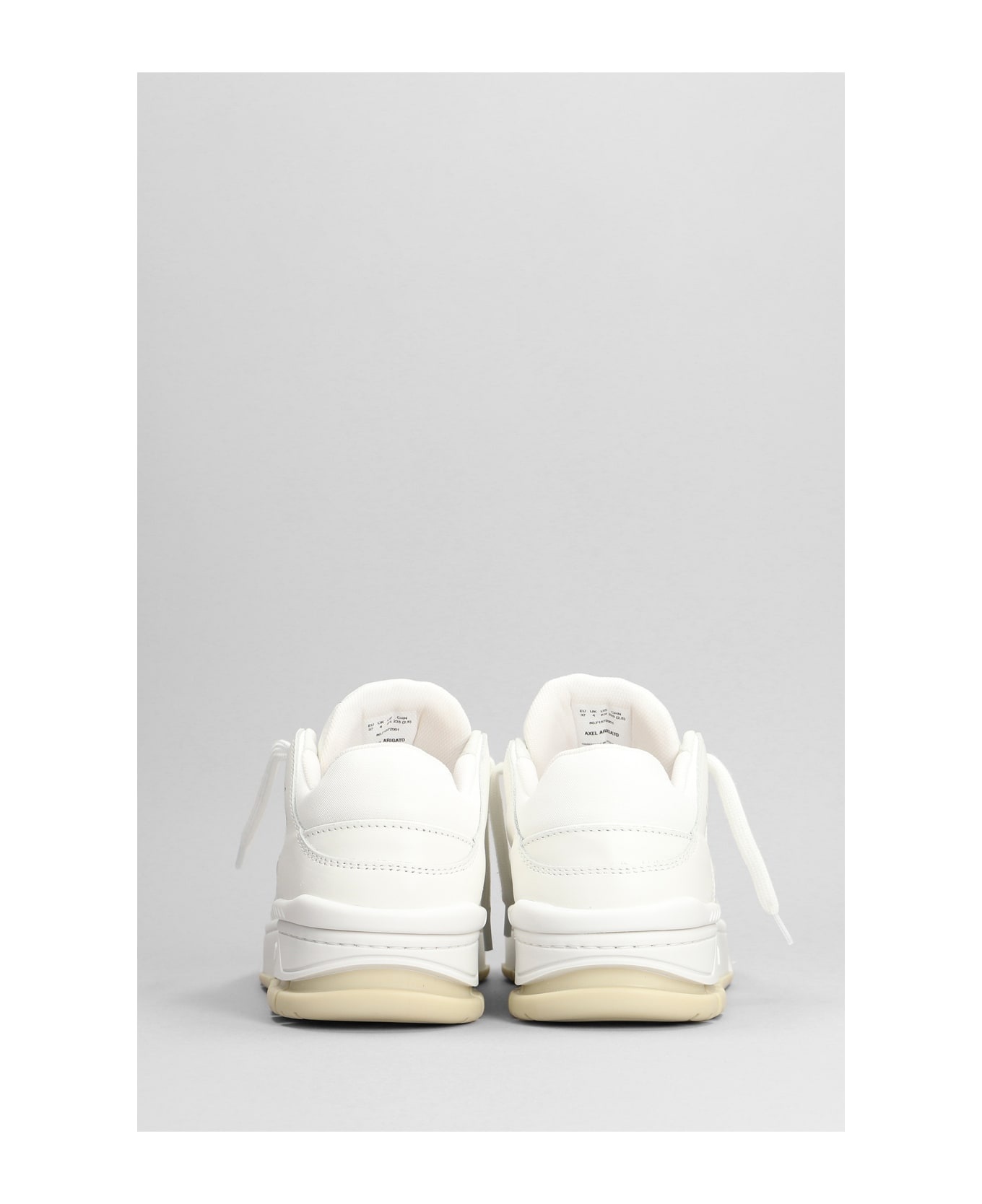 Area Lo Sneakers In White Leather - 4
