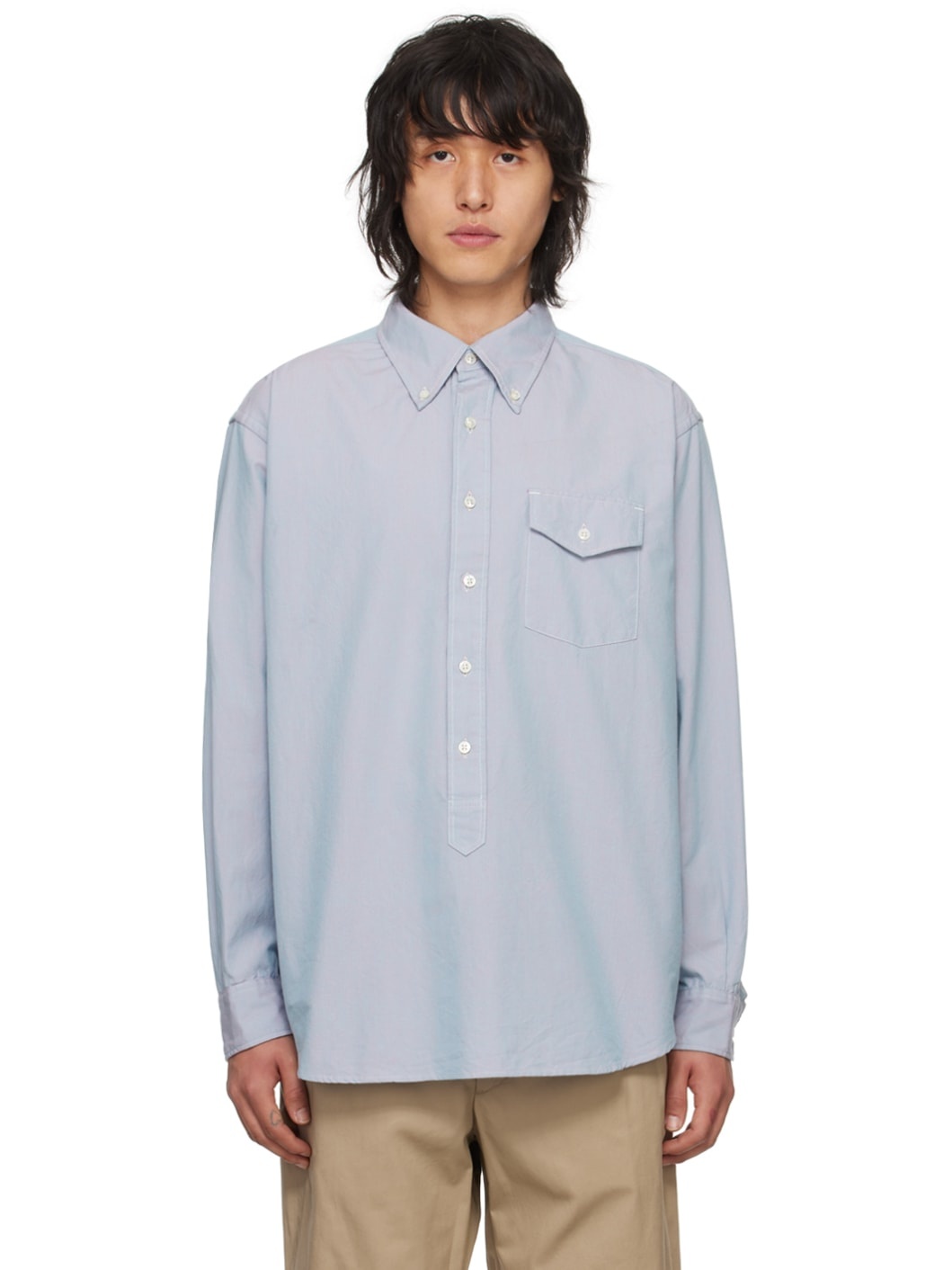 Blue Iridescent Shirt - 1