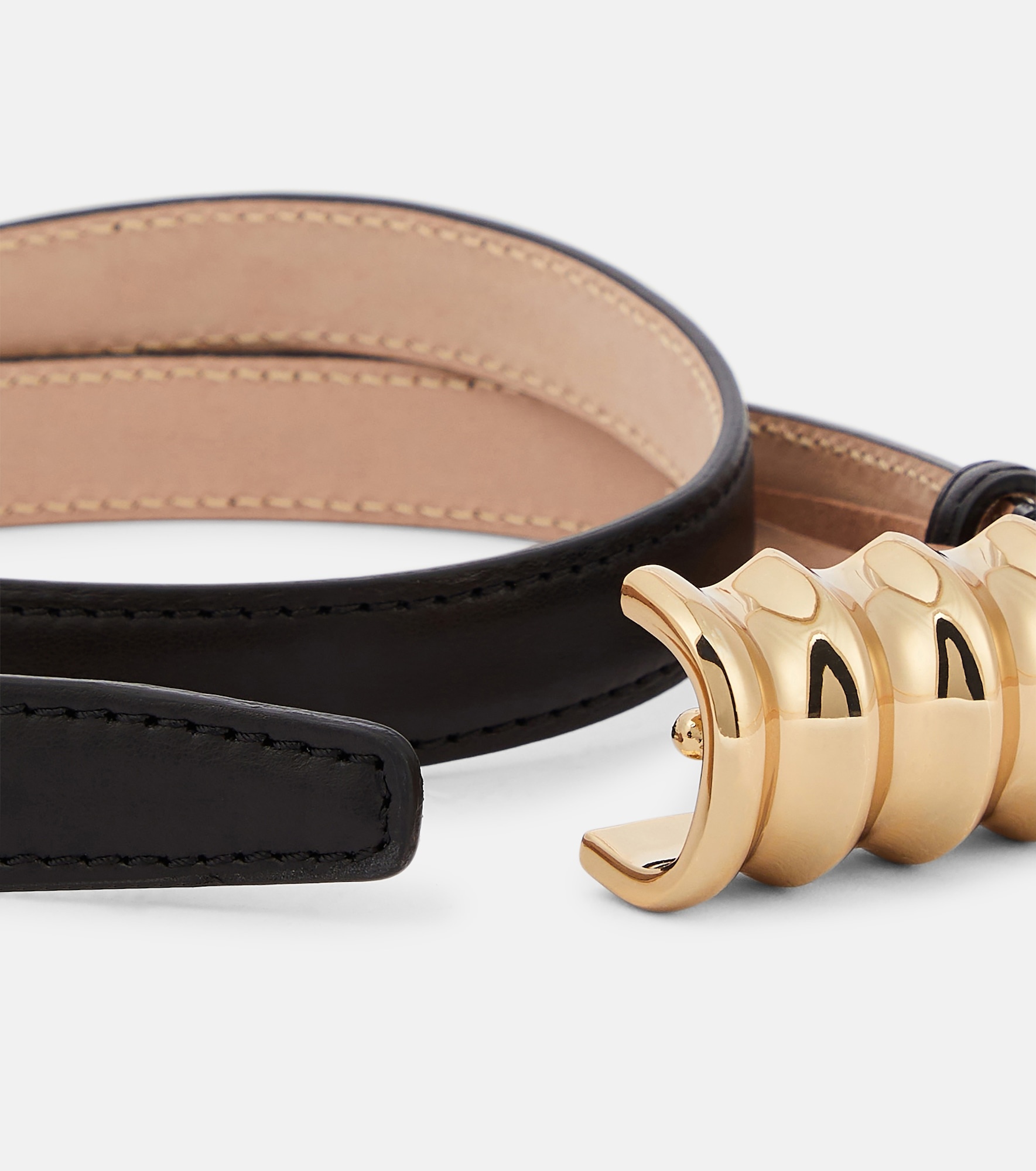 Julius Small leather belt - 3