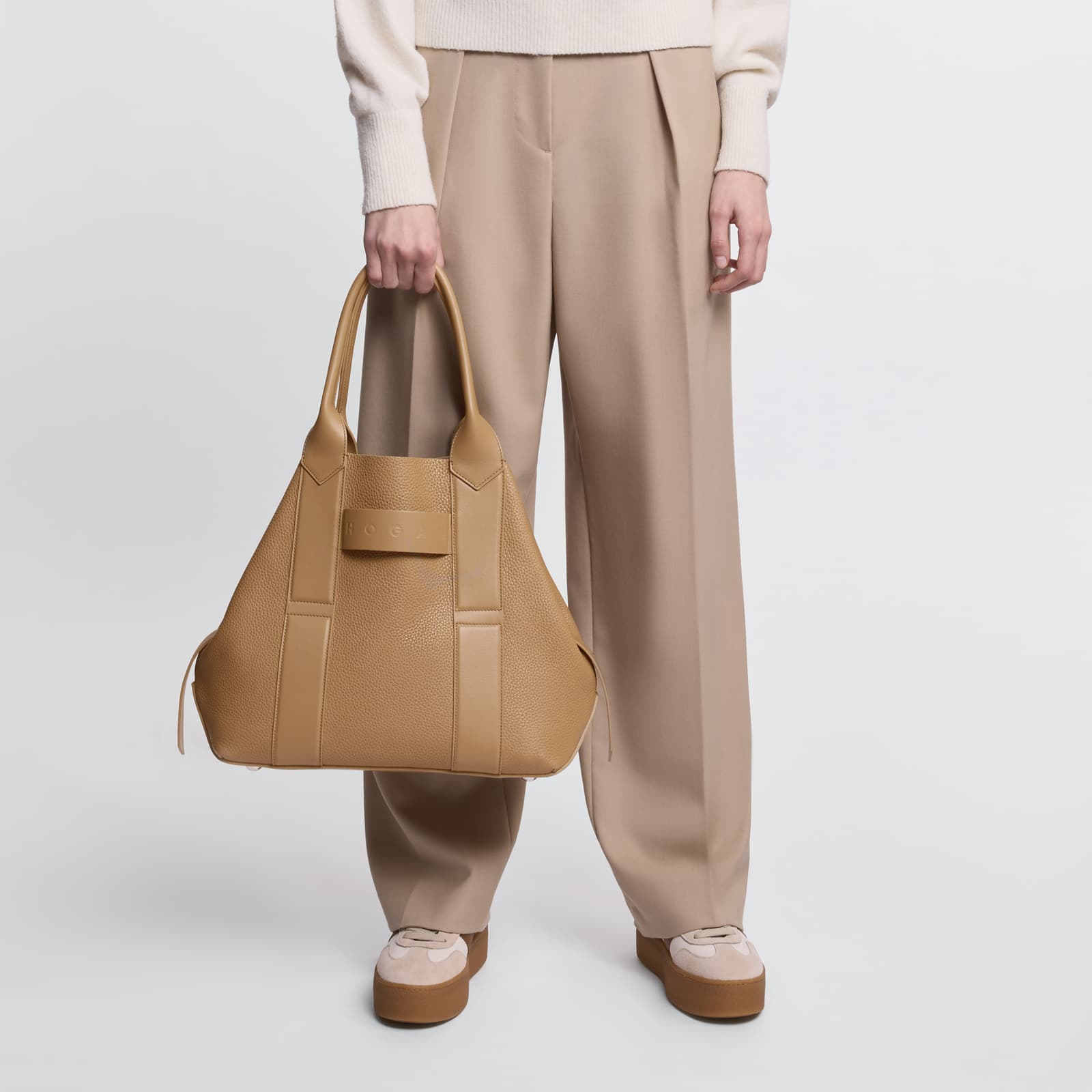Hogan Script Shopping Bag Medium - 8