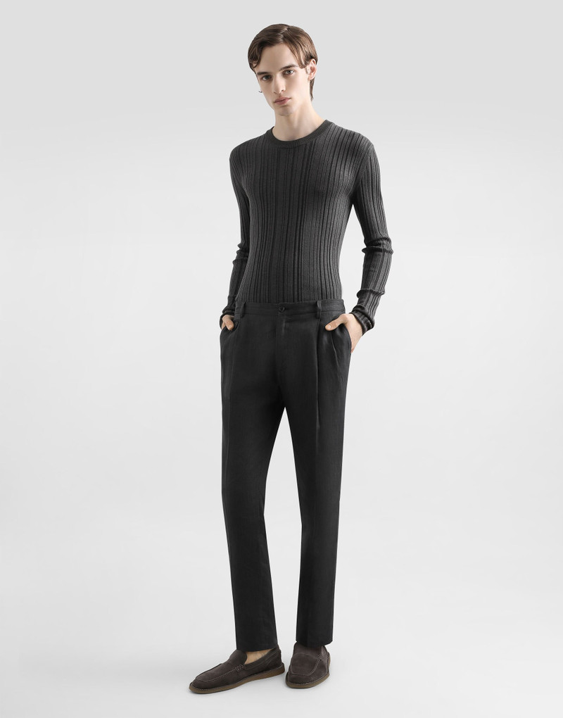 Dolce & Gabbana Silk crewneck pullover outlook