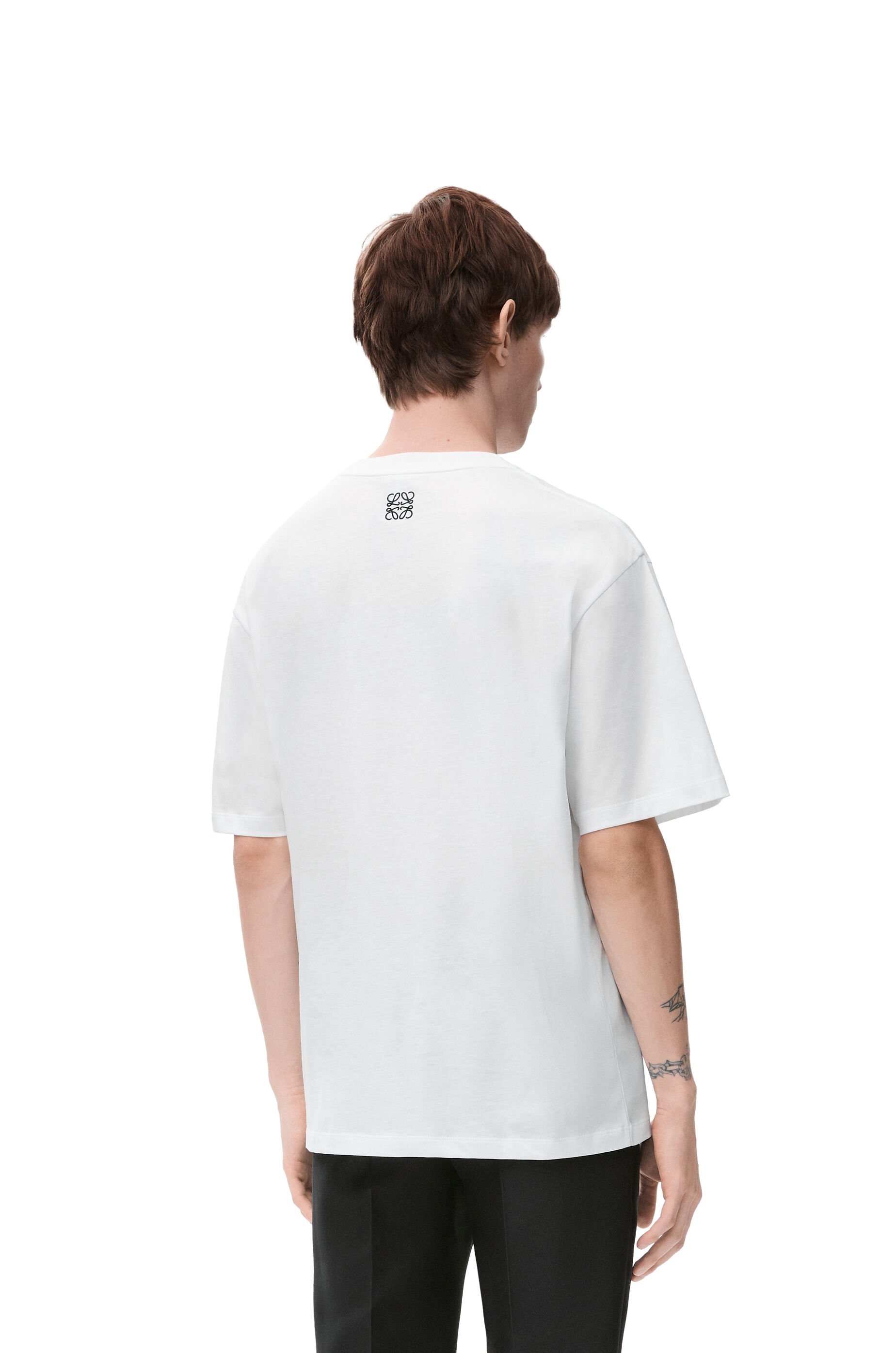 Loose fit T-shirt in cotton - 4