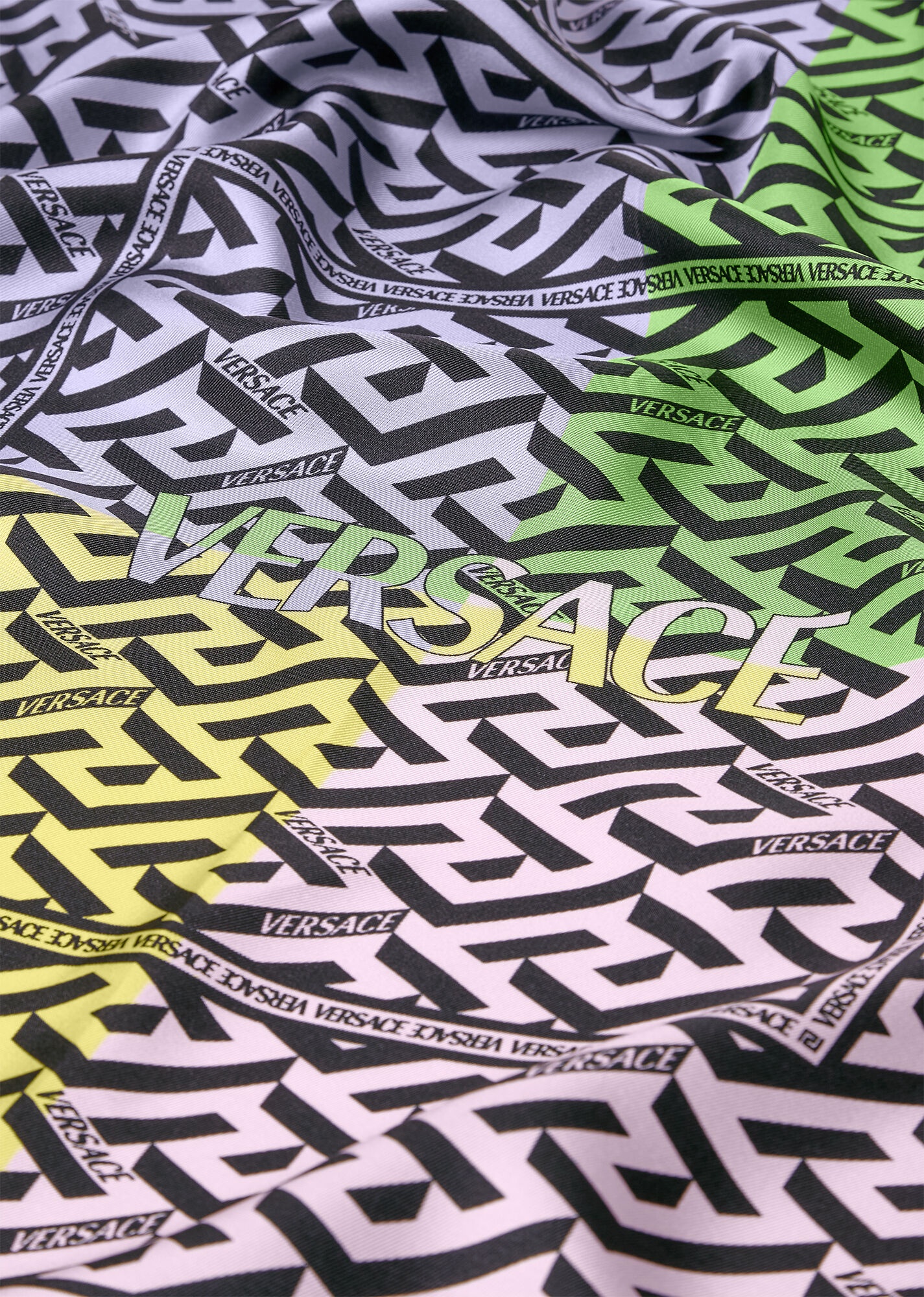 La Greca Silk Foulard - 3