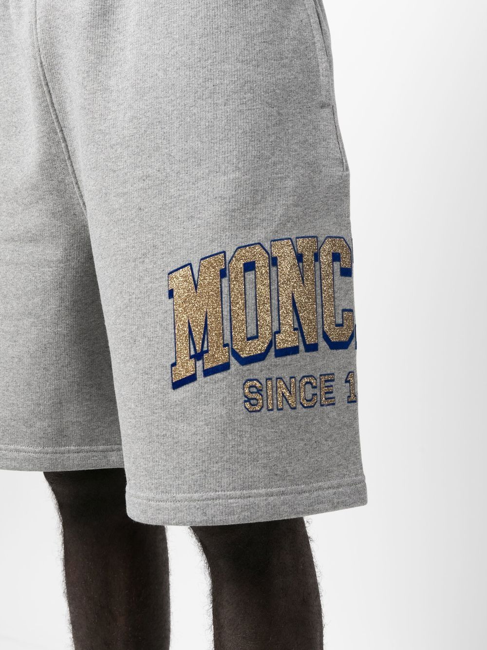 logo-print shorts - 5