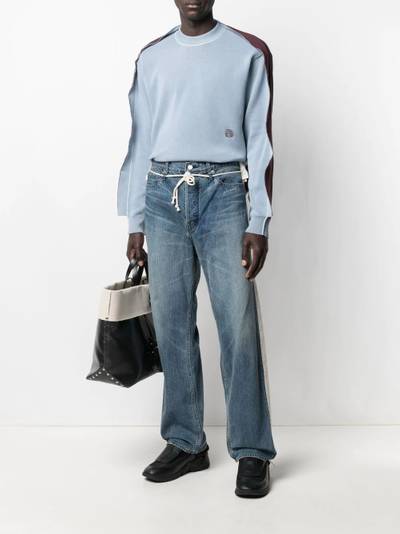 Ambush drawstring straight-leg jeans outlook