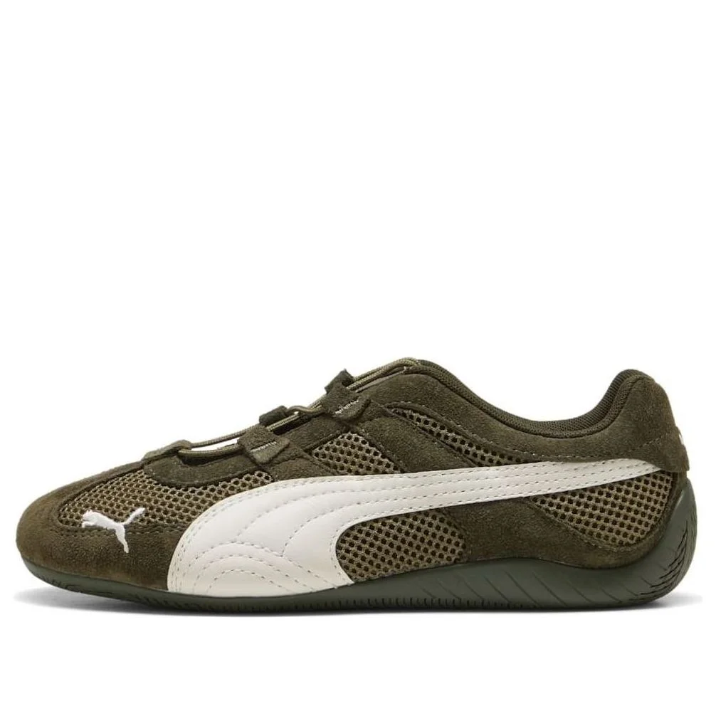 (WMNS) PUMA Speedcat Go 'Dark Olive Warm White' 403589-07 - 1