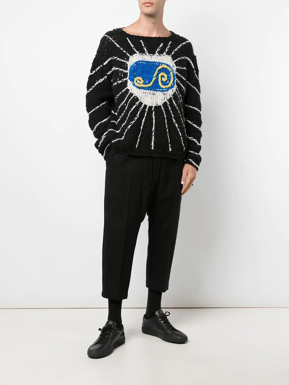 Black Hole pattern jumper - 2