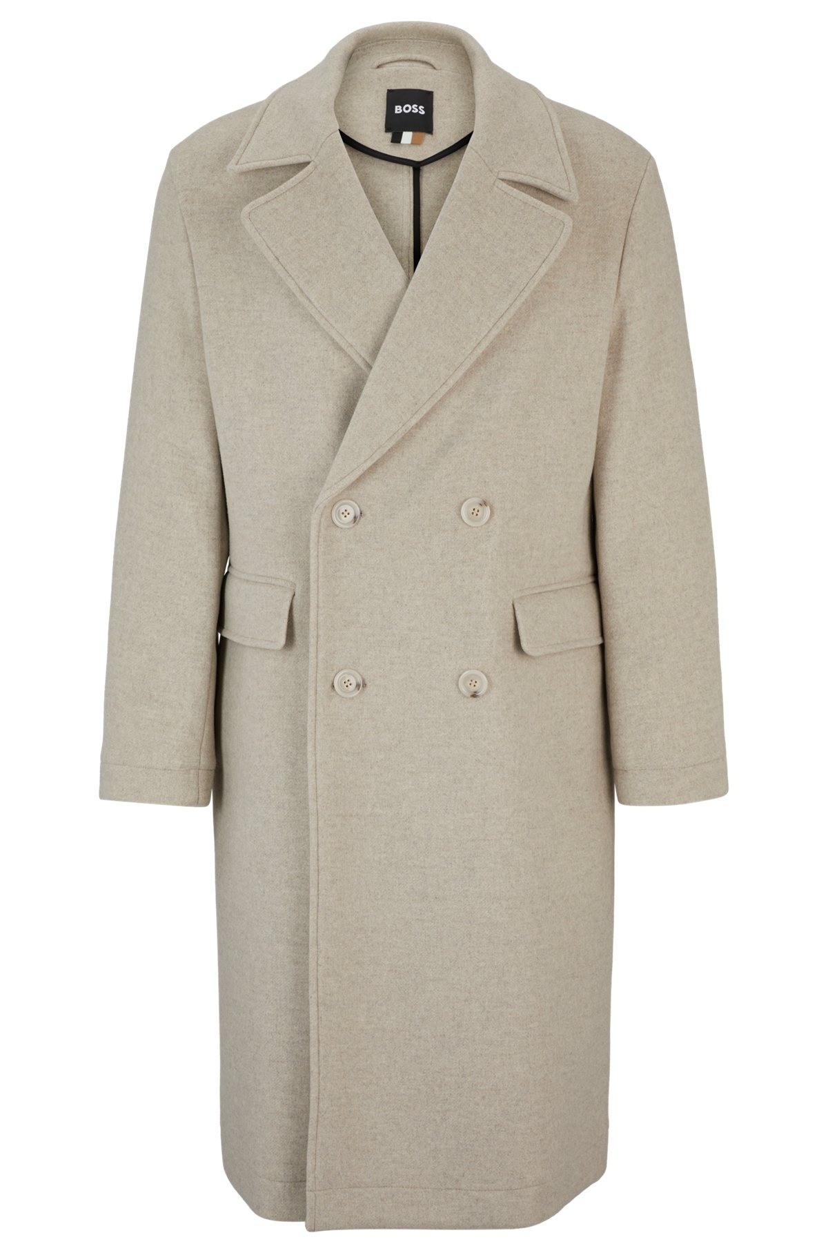 ALL-GENDER RELAXED-FIT COAT IN WOOL - 1