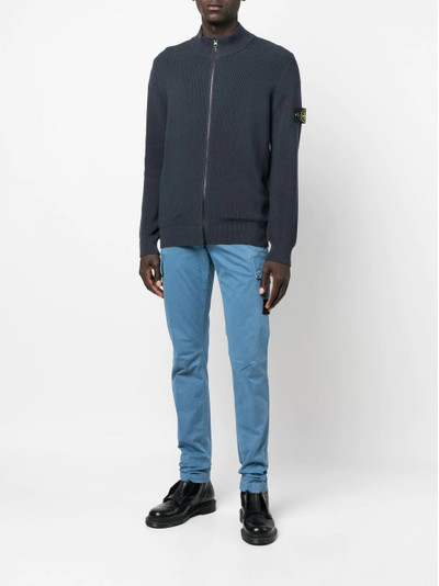 Stone Island slim-cut cargo trousers outlook