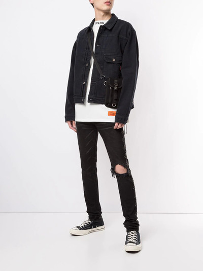 mastermind JAPAN rear logo denim jacket outlook