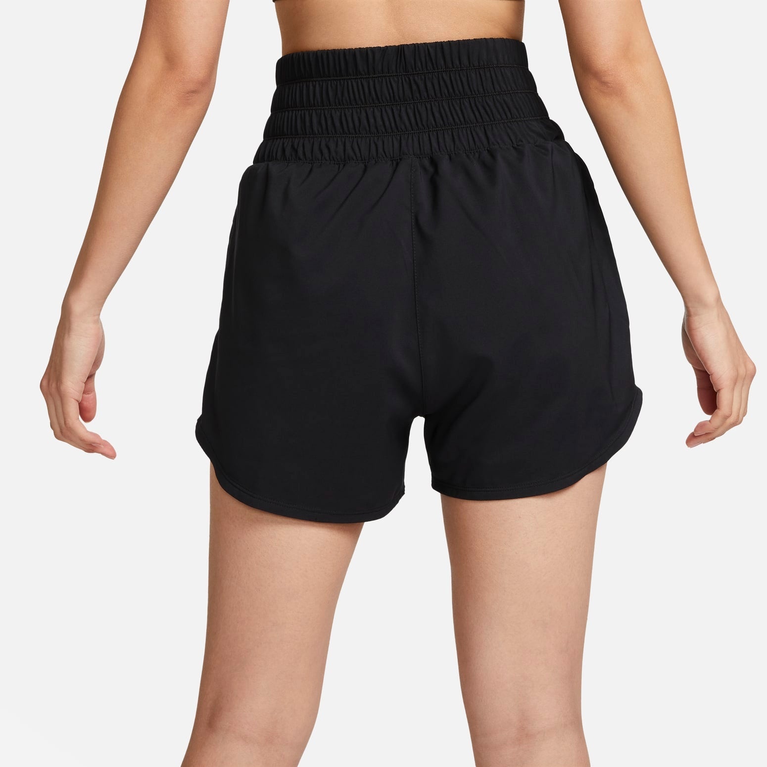 (WMNS) Nike One Dri-fit Ultra High-waisted 3" Brief-lined Shorts 'Black' DX6643-010 - 2