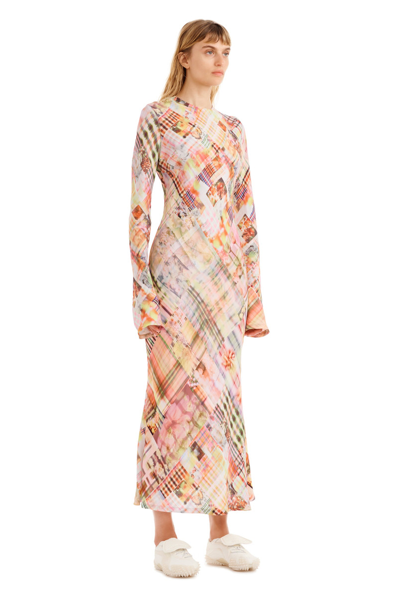 MULTI PLAID YURI DRESS 8