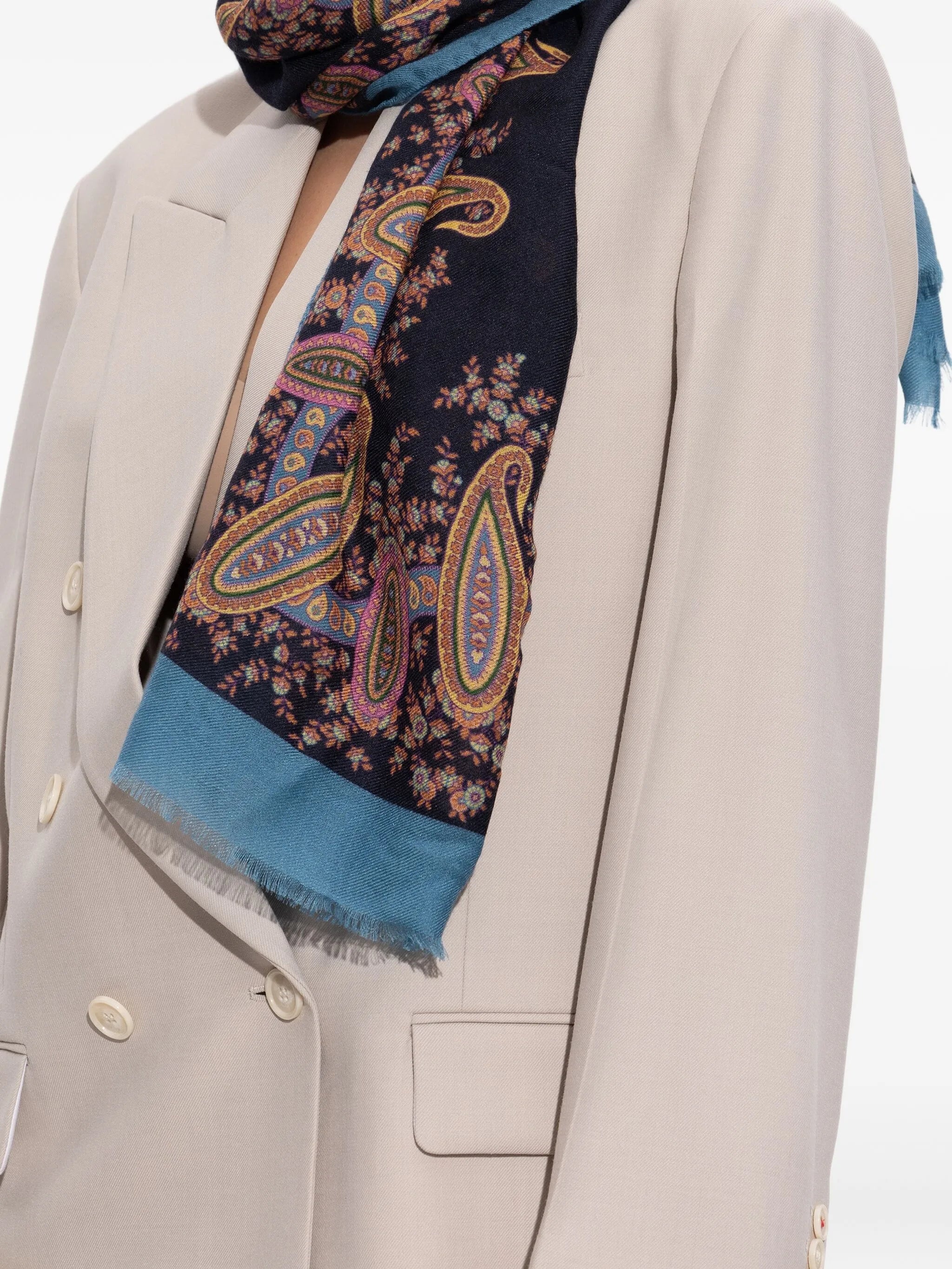 Etro Paisley-pattern Scarf - 2