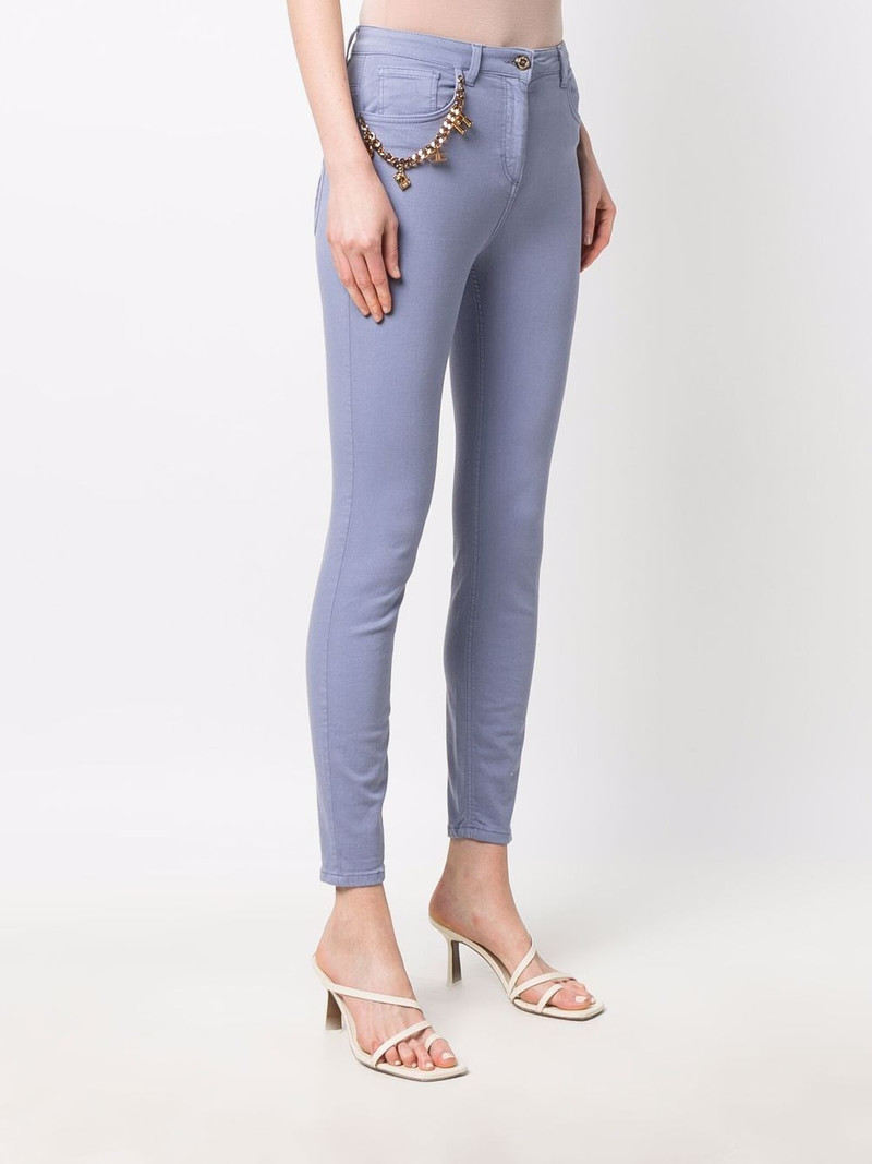 charm-detail denim jeans 3