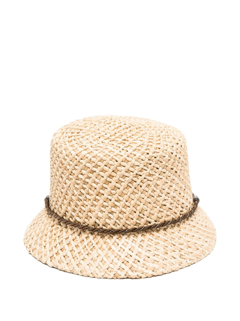 PESERICO woven bucket hat outlook