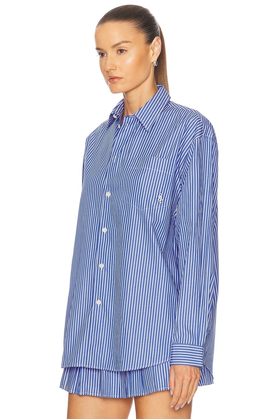 Oversized Button Down Top - 2