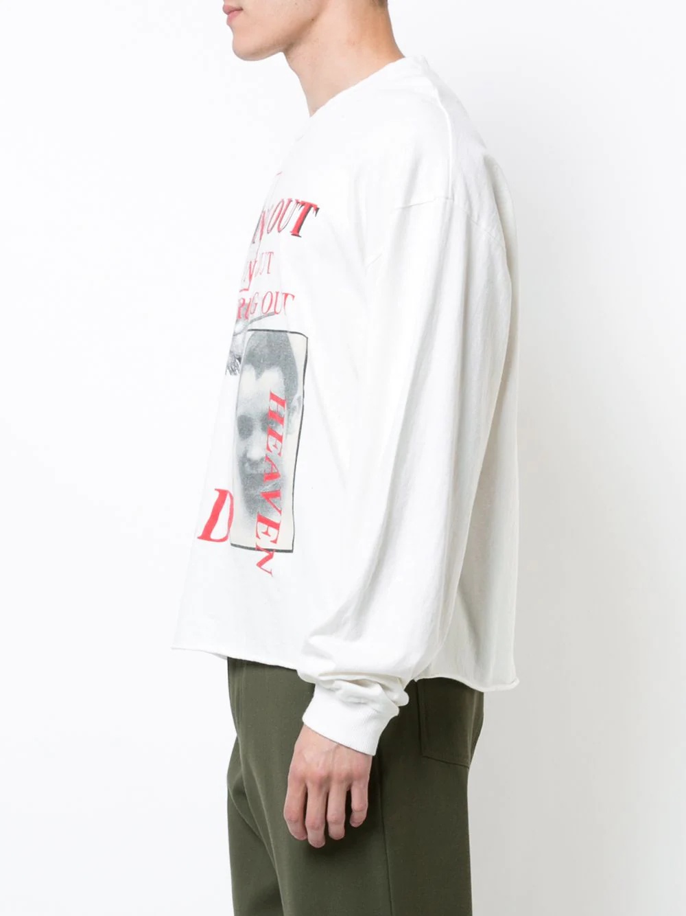 photo print slogan sweatshirt - 3