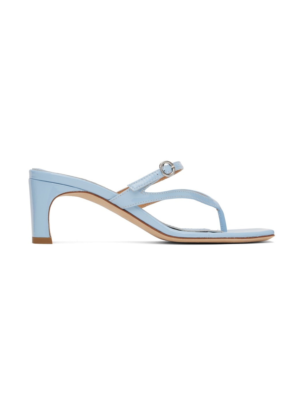 Blue Giselle Heeled Sandals - 1