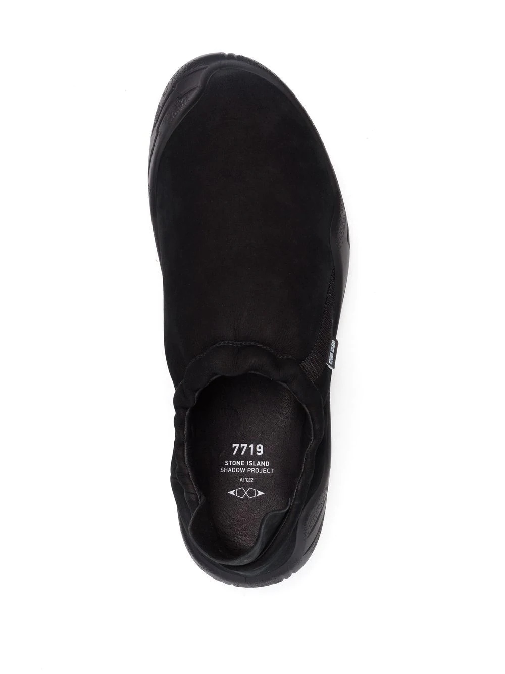 slip-on suede sneakers - 4