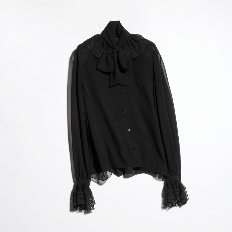 Light silk georgette shirt - 1