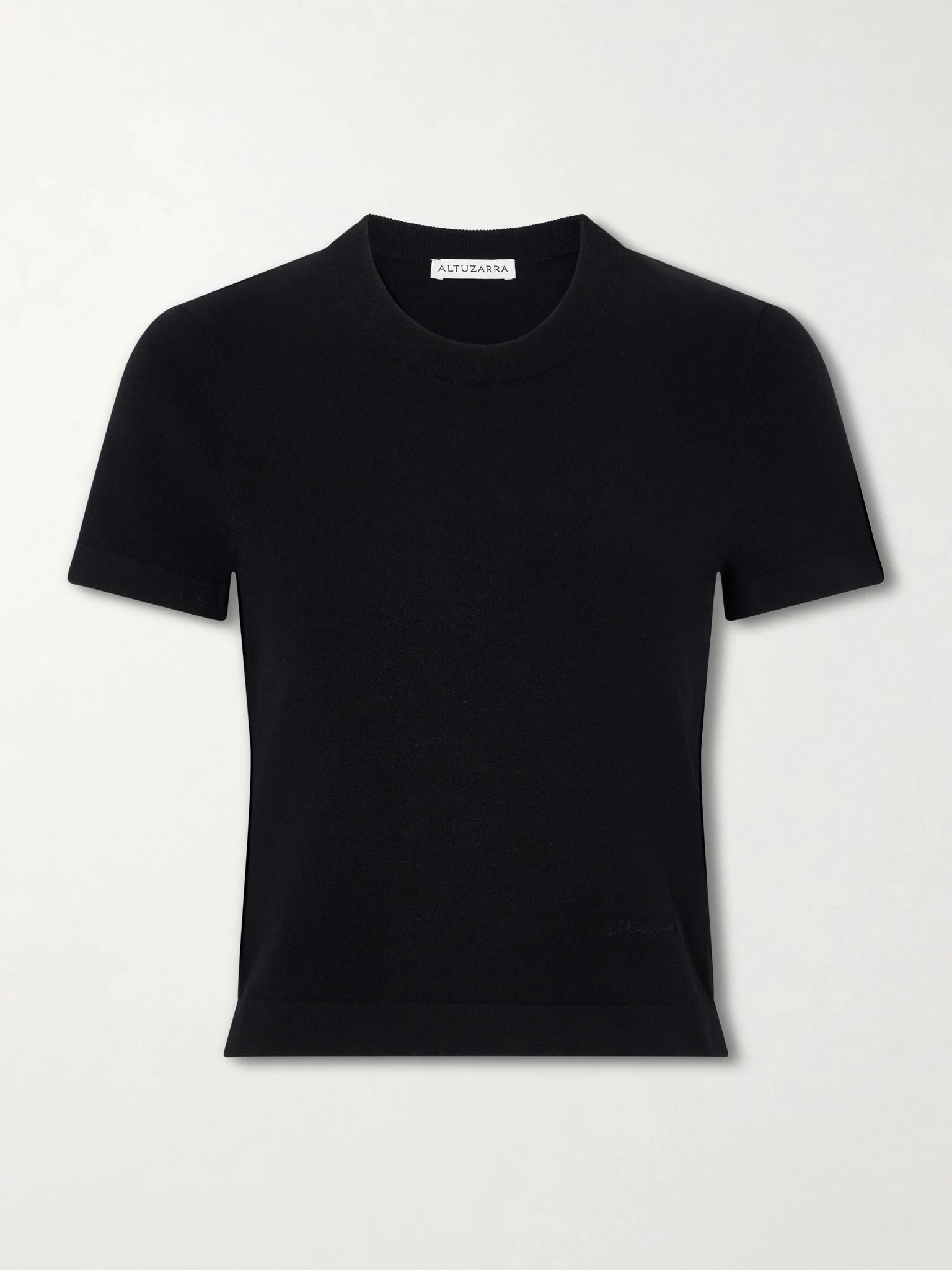 Manny woven T-shirt Black - 1